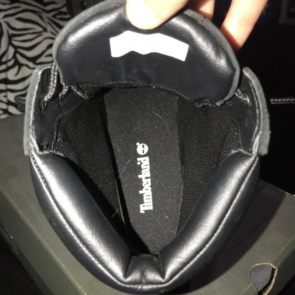 Black Timberland Boots - Picture 4 of 5